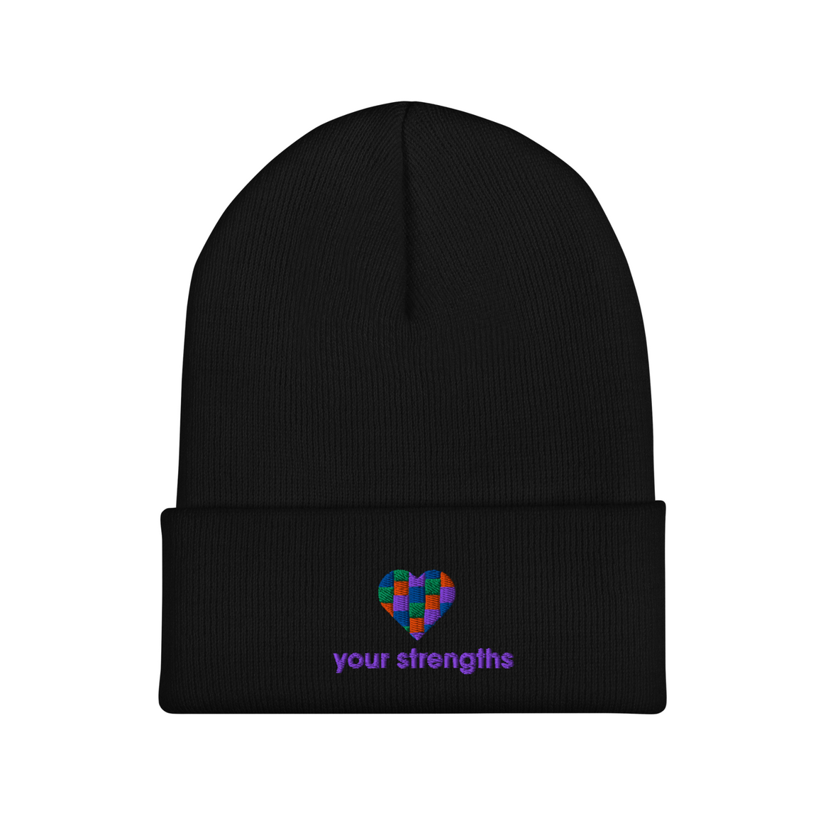 Love Your Strengths - Cuffed Beanie