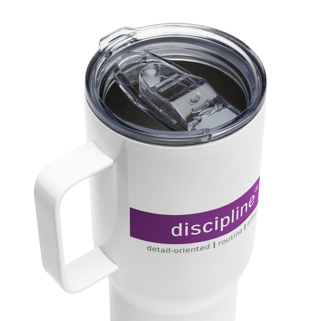 CliftonStrengths Travel Mug - Discipline