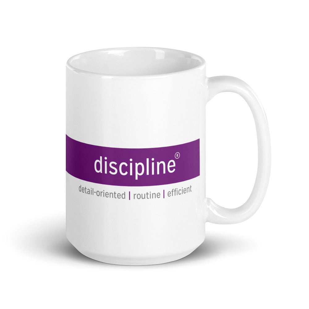 CliftonStrengths Mug - Discipline
